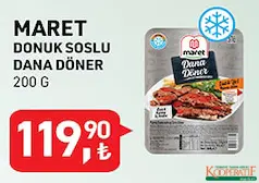 MARET DONUK SOSLU DANA DÖNER 200 G MARET DONUK SOSLU DANA DÖNER 200 G